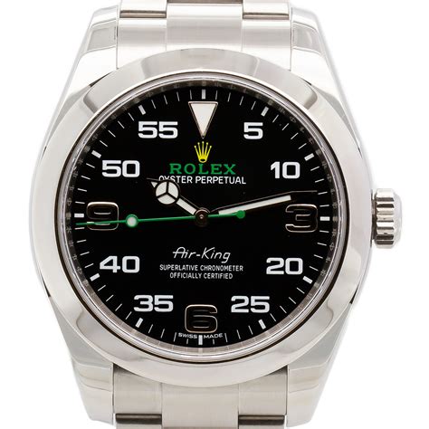 caratteristiche rolex air king|rolex air king 40mm.